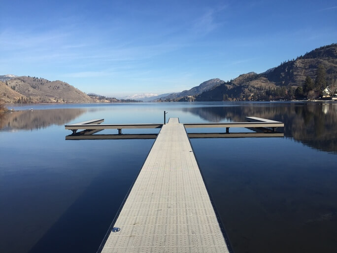 New Residential dock on Skaha Lake | Okanagan Falls BC | Trademark Industries Ltd |